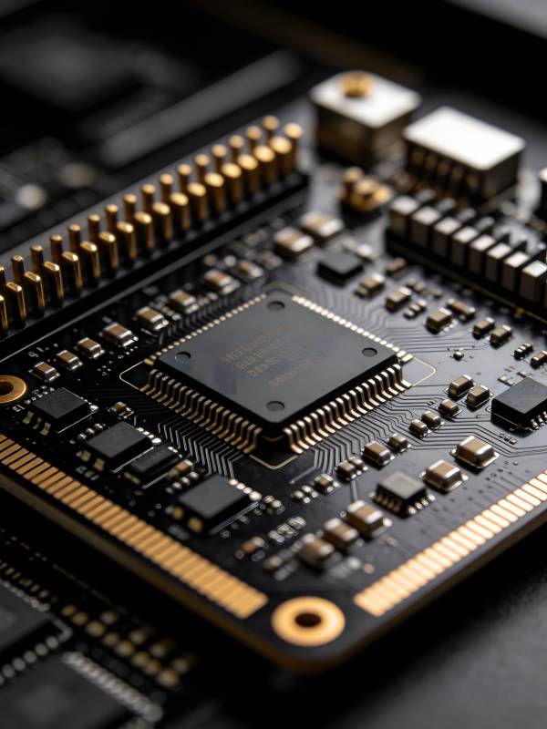 芯片特写 精密电路图片