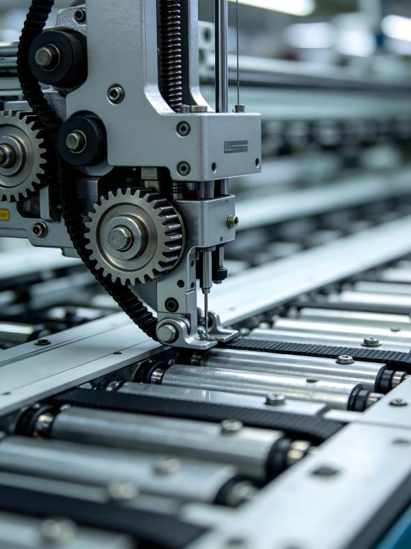 精密机械运作中图片