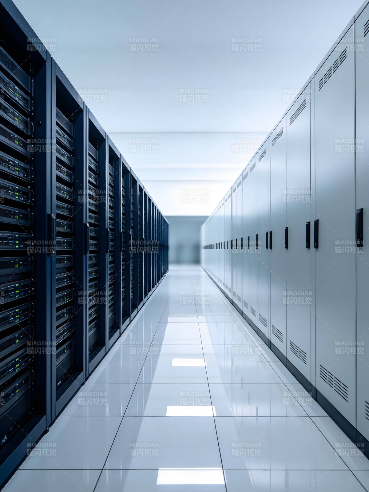 数据中心走廊图片