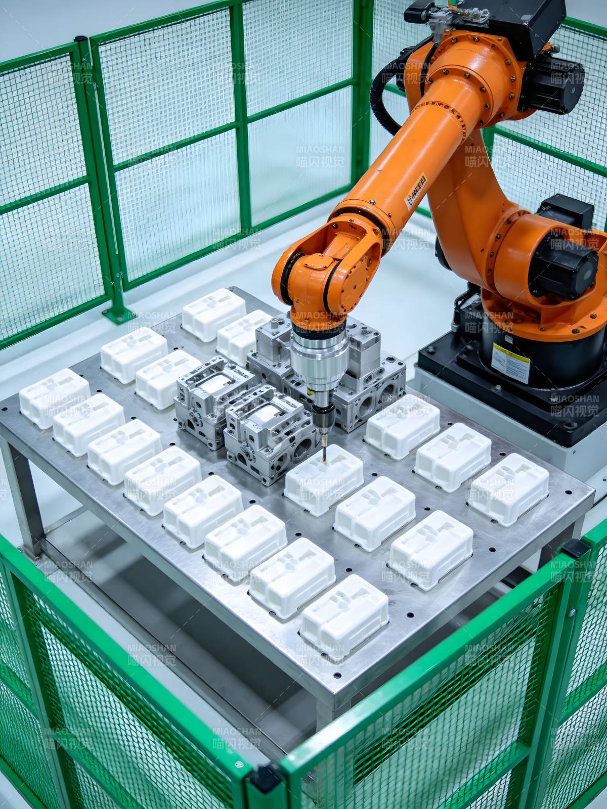 机械臂精准作业图片