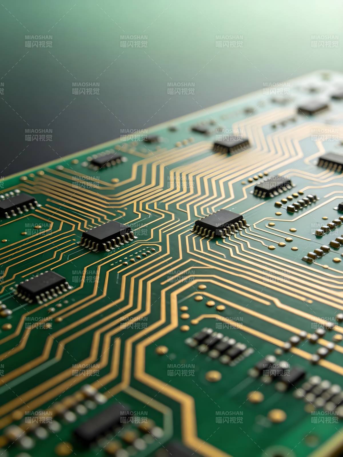 电路板特写图片