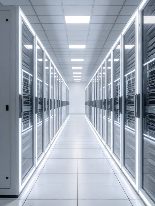数据中心走廊图片