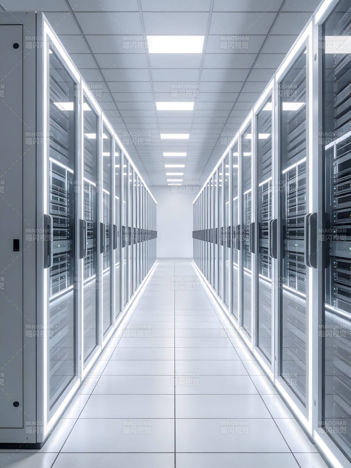 数据中心走廊图片