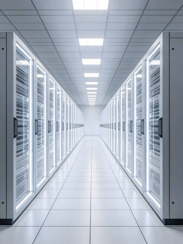 数据中心走廊图片