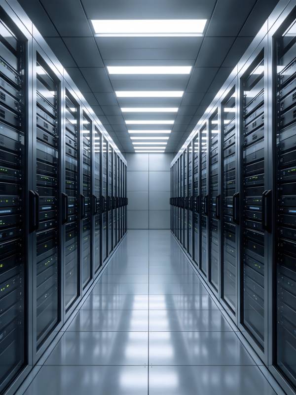 数据中心走廊图片