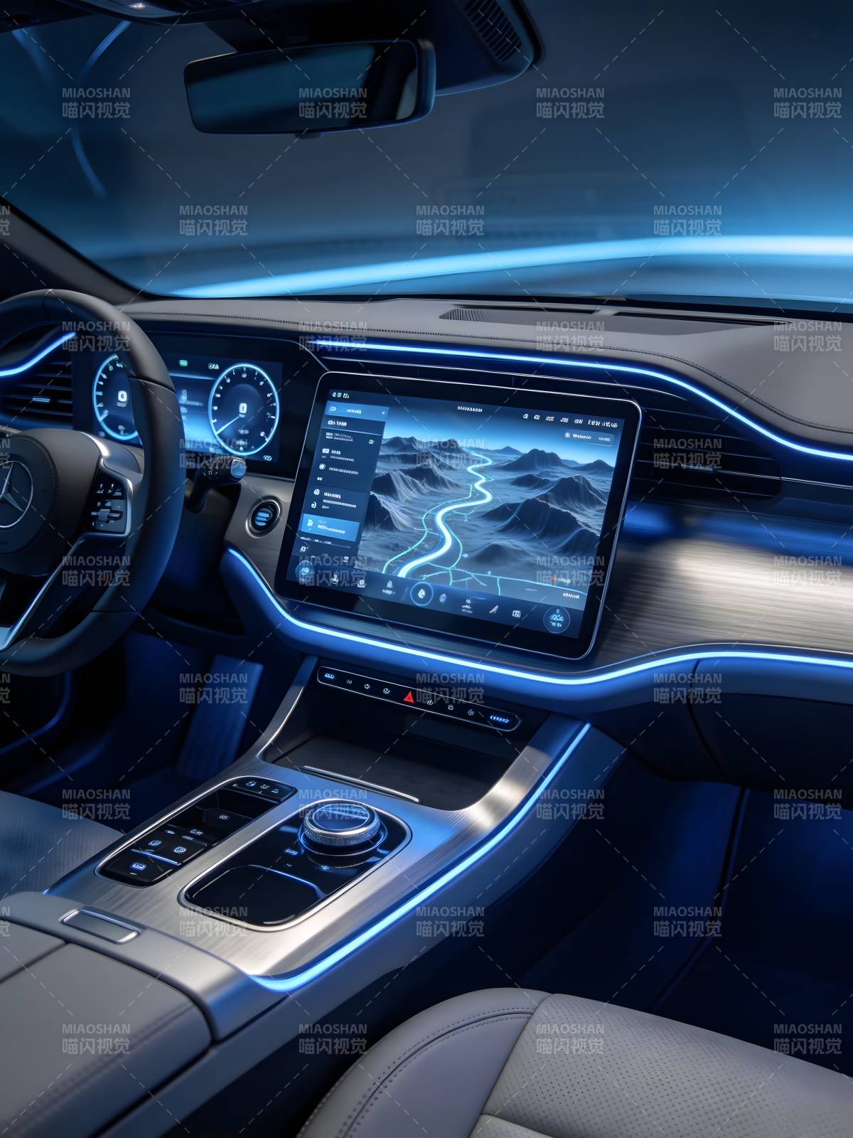 豪华智能座舱图片