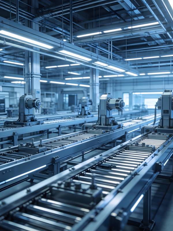 智能工厂生产线图片