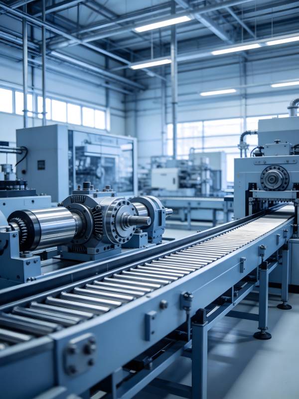 智能工厂生产线图片