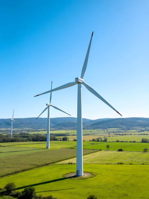 风车田野风光图片