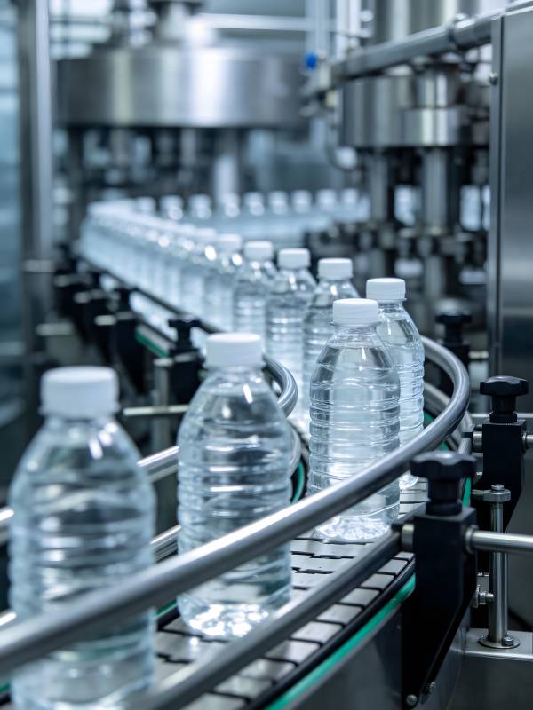 瓶装水生产线图片