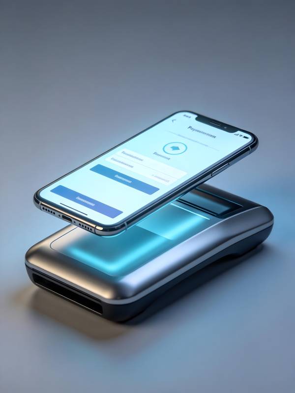 手机无线支付场景图片