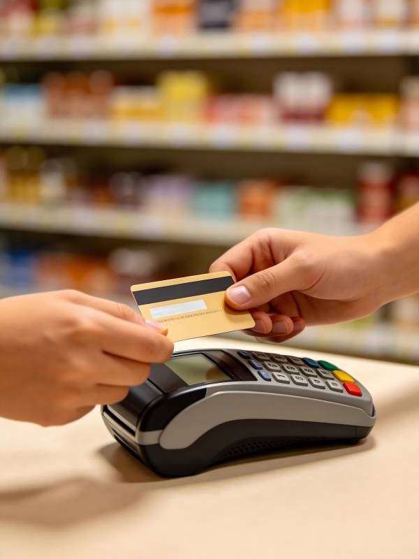 刷卡支付场景图片