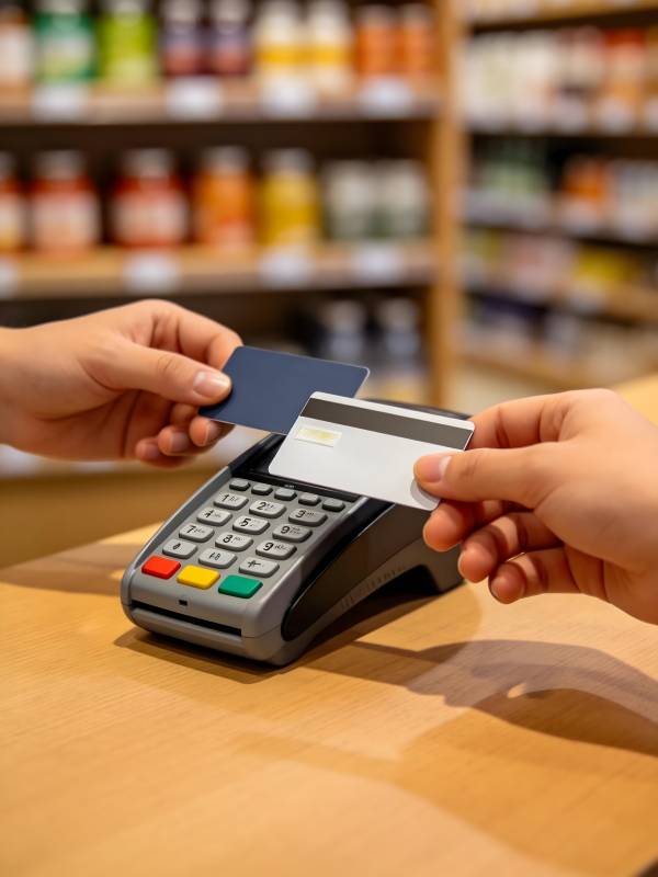 刷卡支付瞬间图片