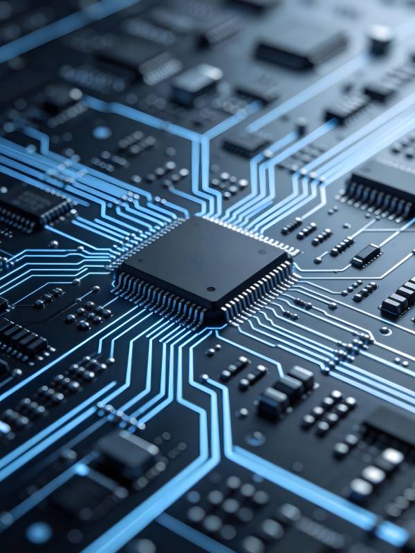 芯片电路图图片