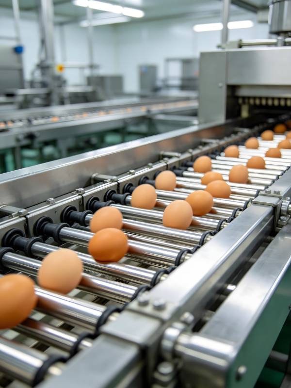鸡蛋生产线图片