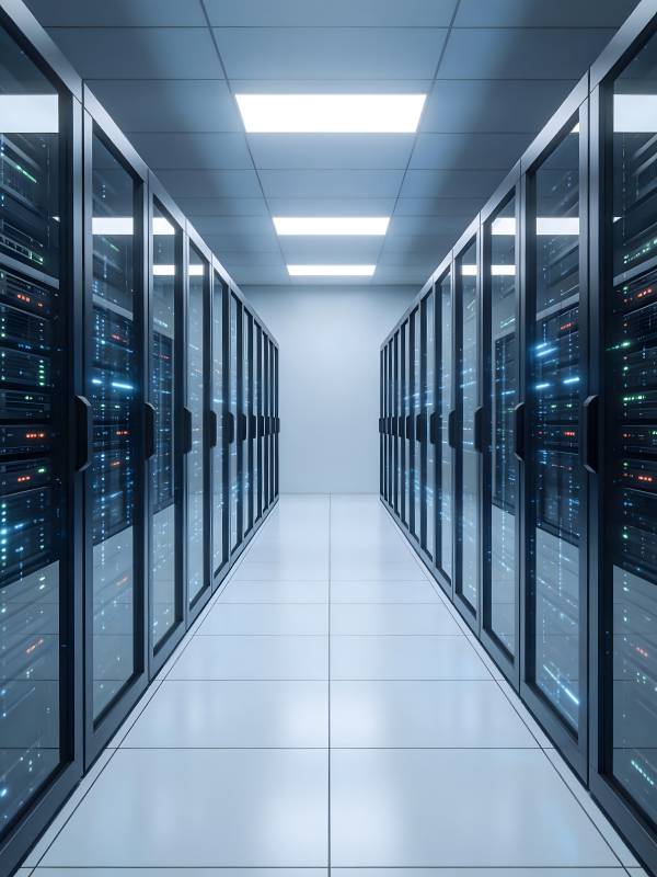 数据中心机房走廊图片