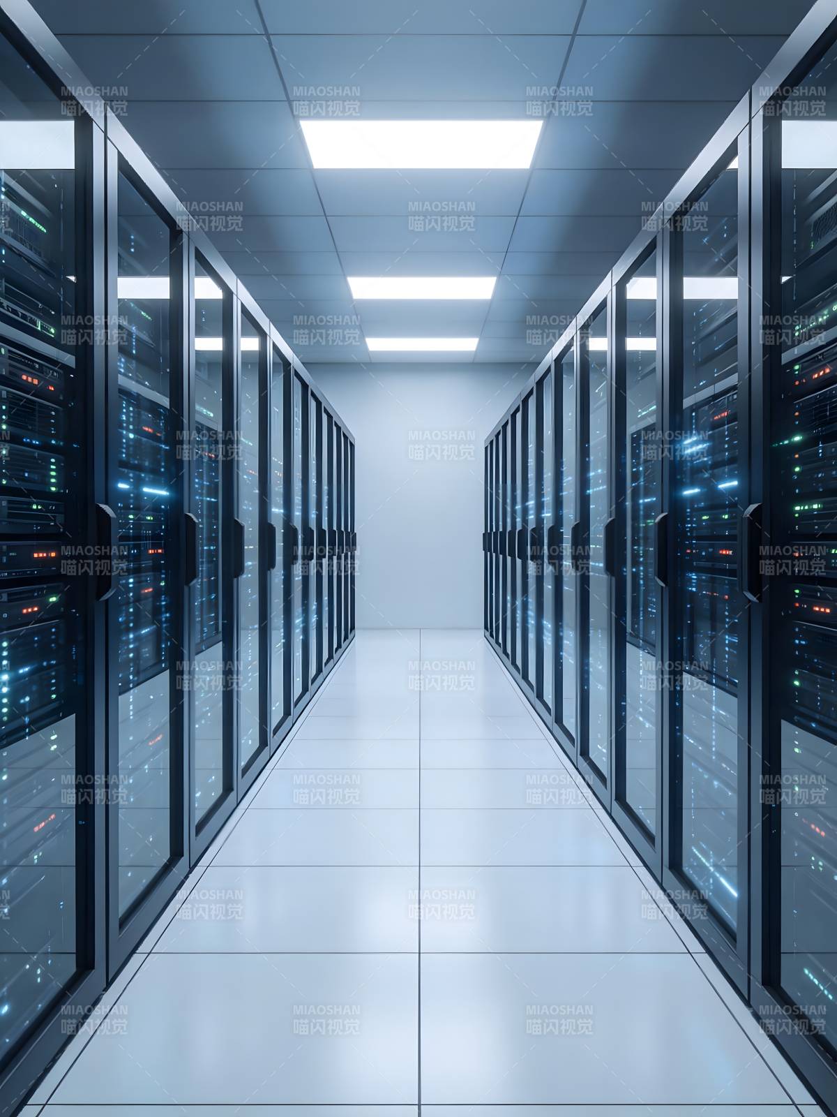 数据中心机房走廊图片
