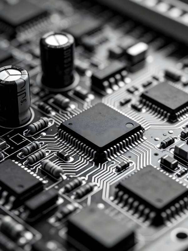 电路板特写图片