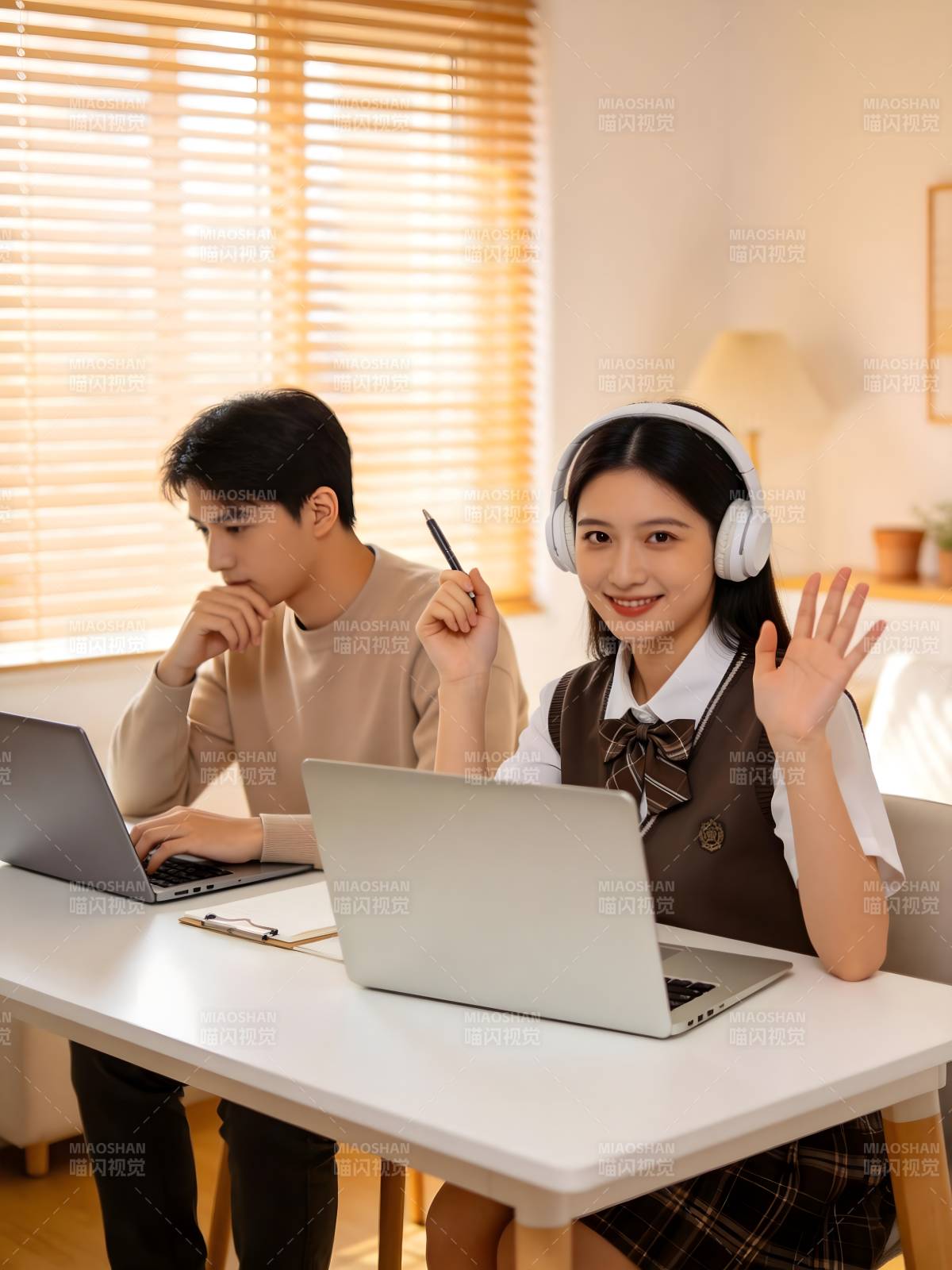 青春学习时光图片