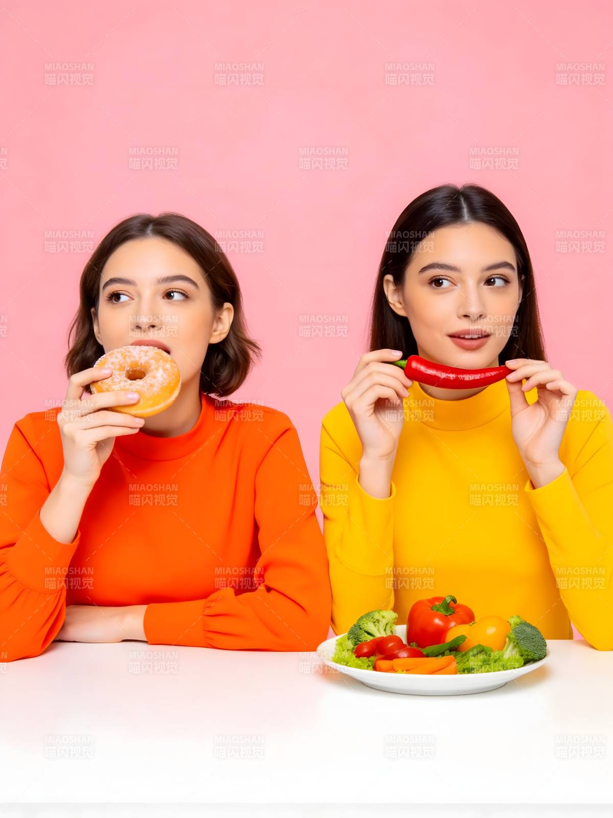 甜与辣的对决图片