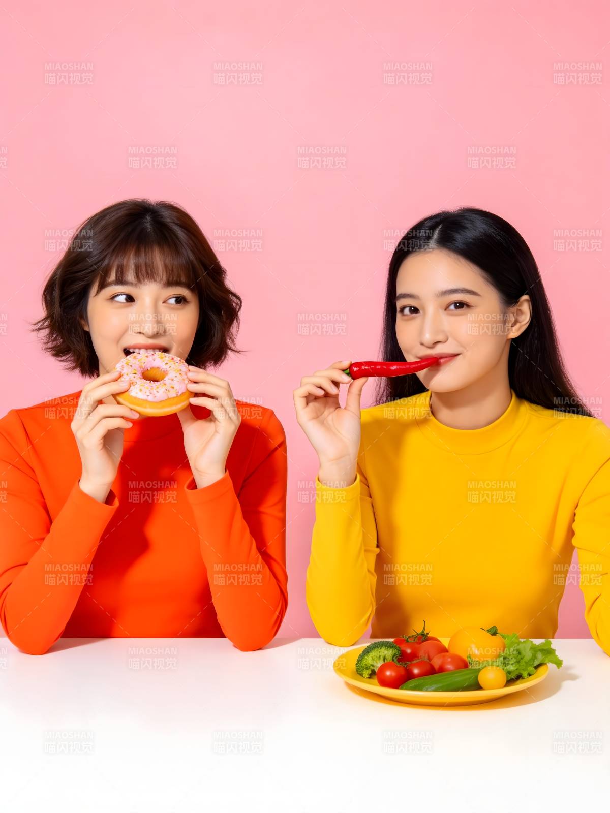 甜与辣的对决图片