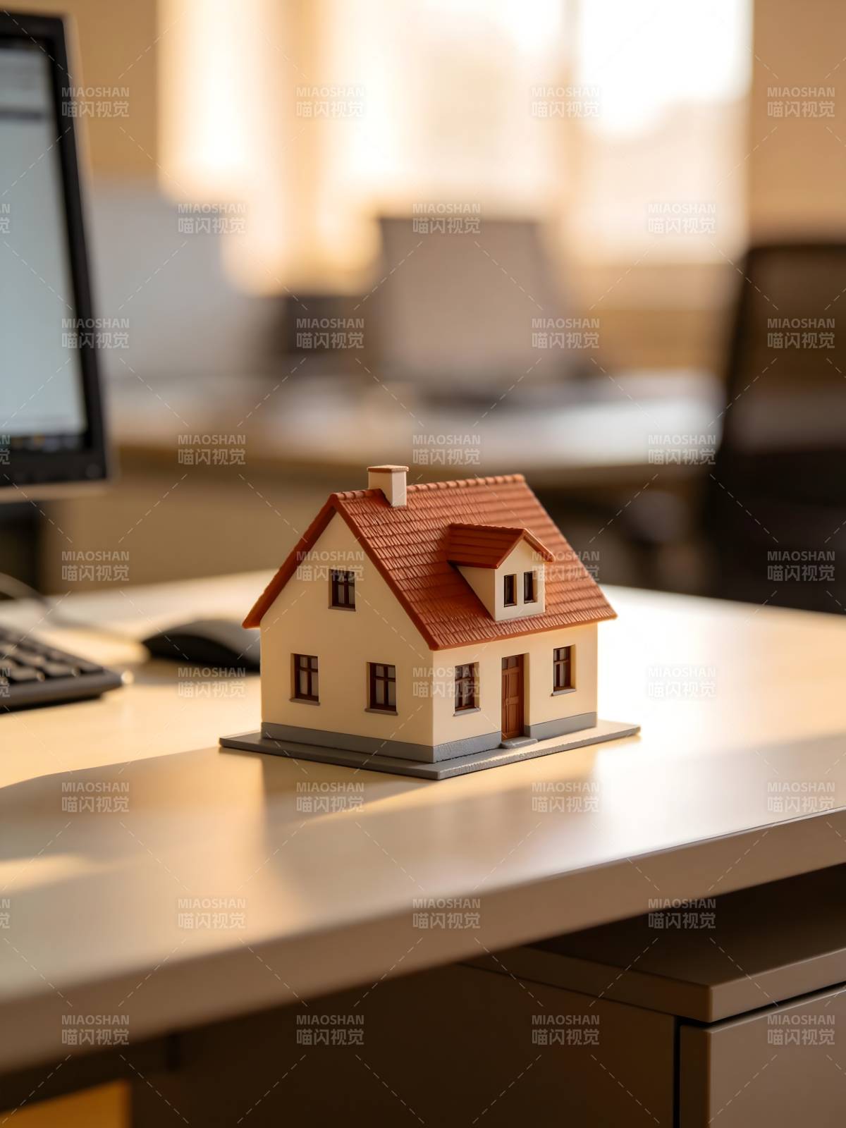 桌面小屋模型图片