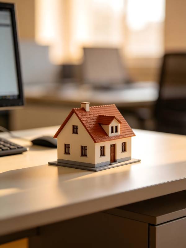 桌面小屋模型图片