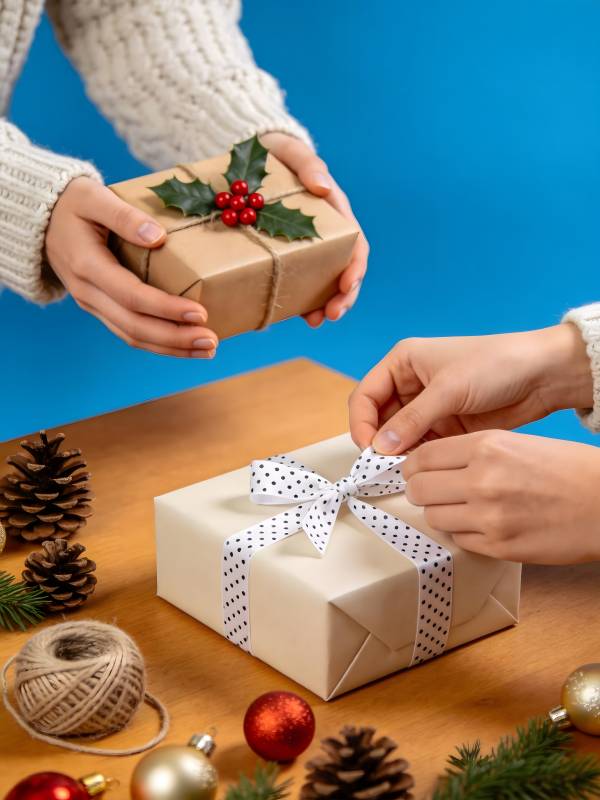 圣诞礼盒包装图片