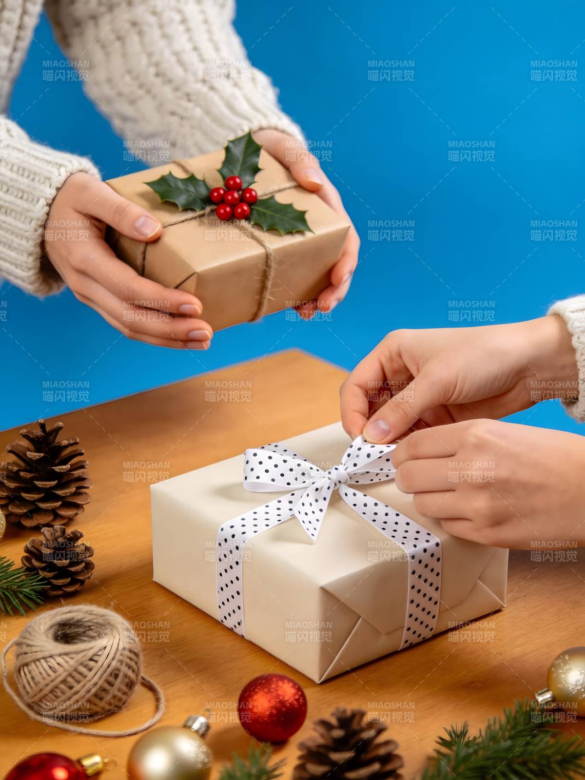 圣诞礼盒包装图片
