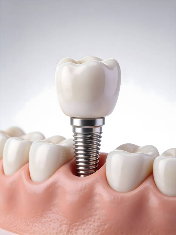 牙科种植体模型图片