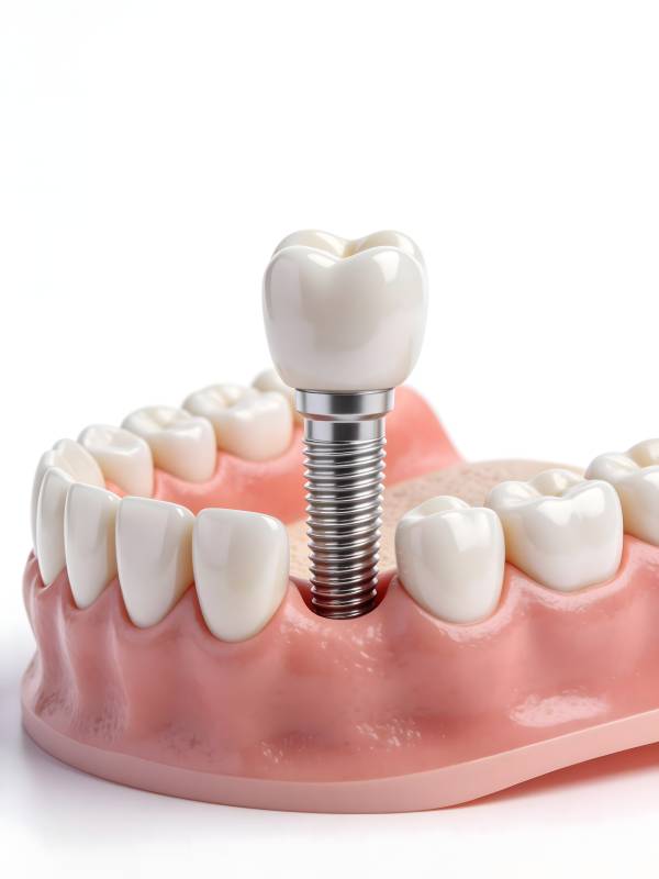 牙科种植体模型图片