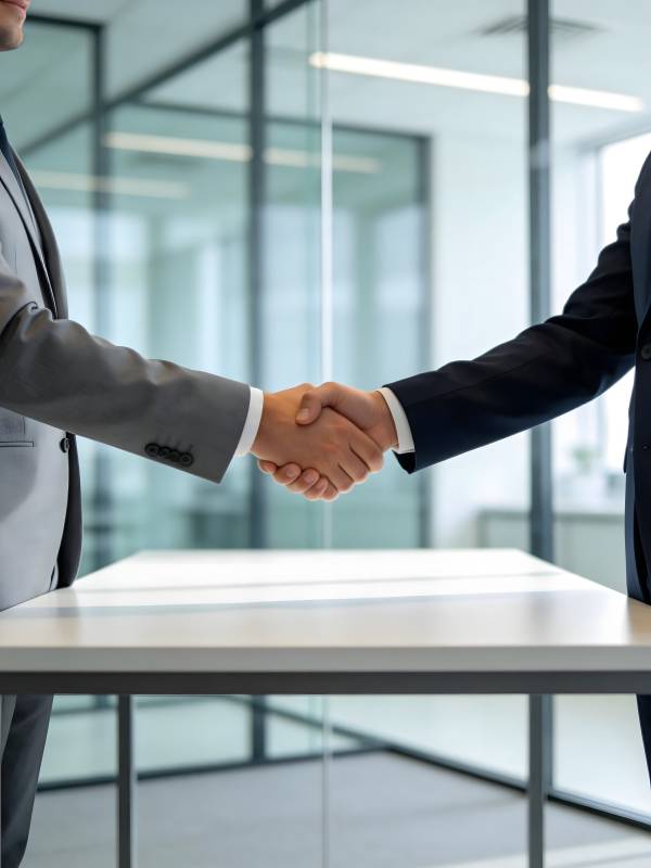 商务握手合作图片