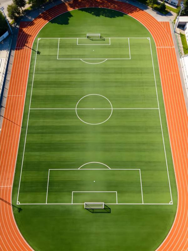 足球场俯瞰图图片