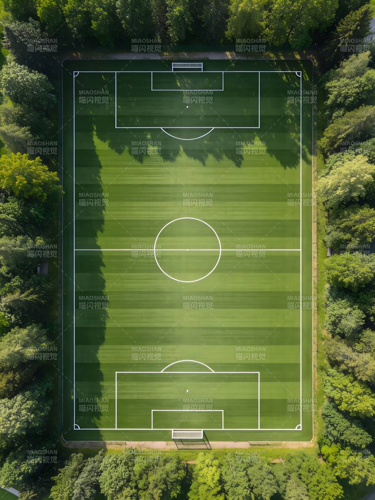 绿茵场俯瞰图图片