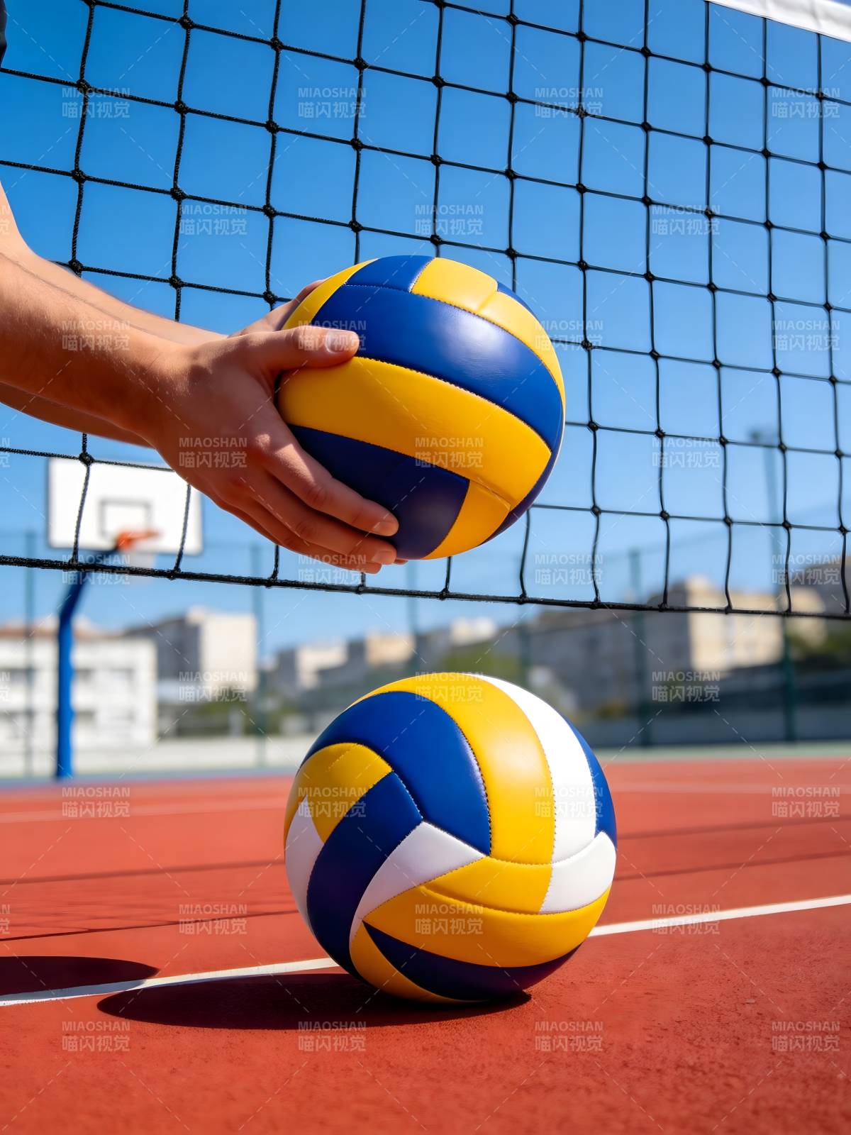 排球网前瞬间图片
