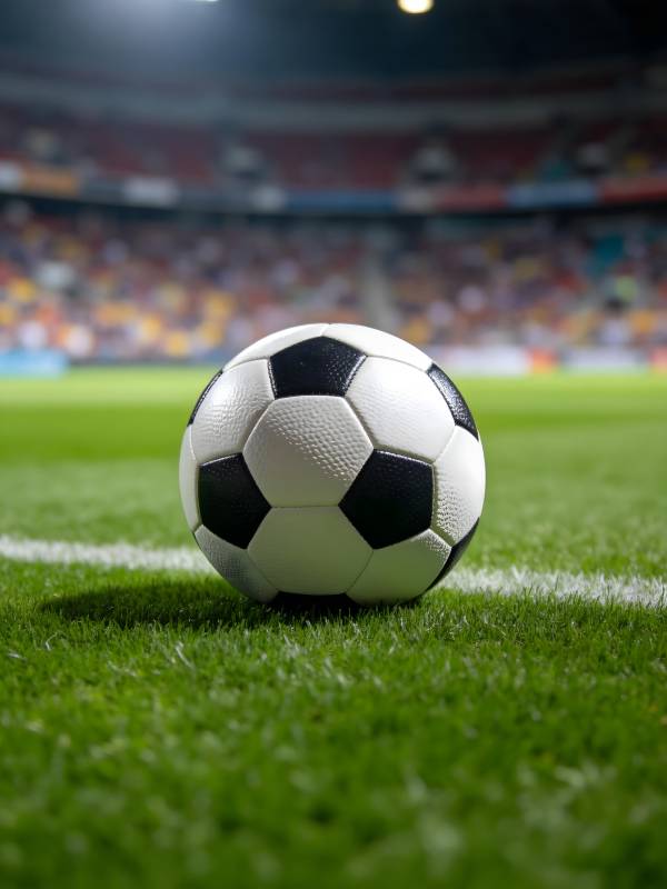 足球场上的经典球图片
