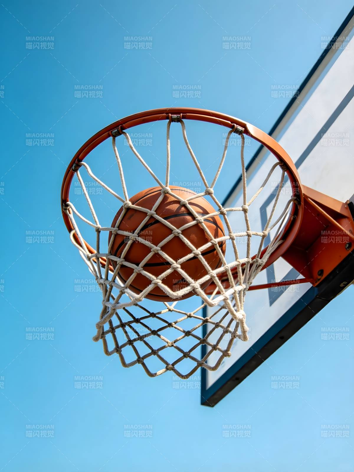 篮球入网瞬间图片