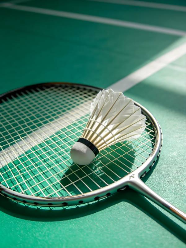 羽球静置球场图片