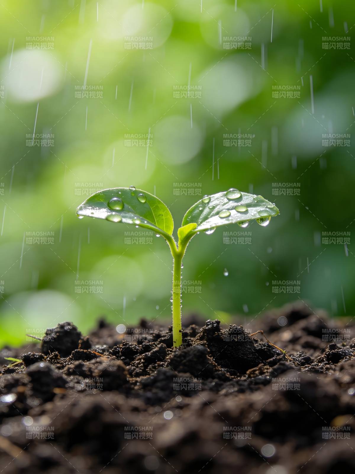 雨润新芽图片