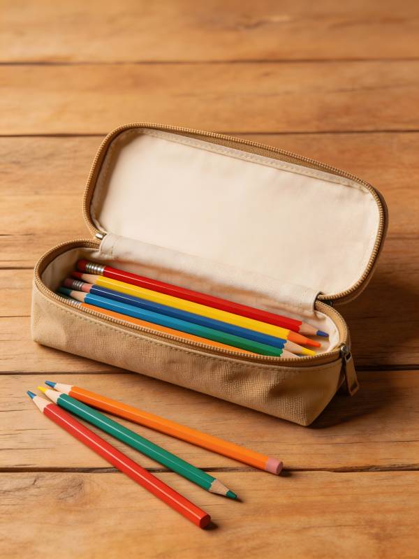 彩色铅笔盒图片