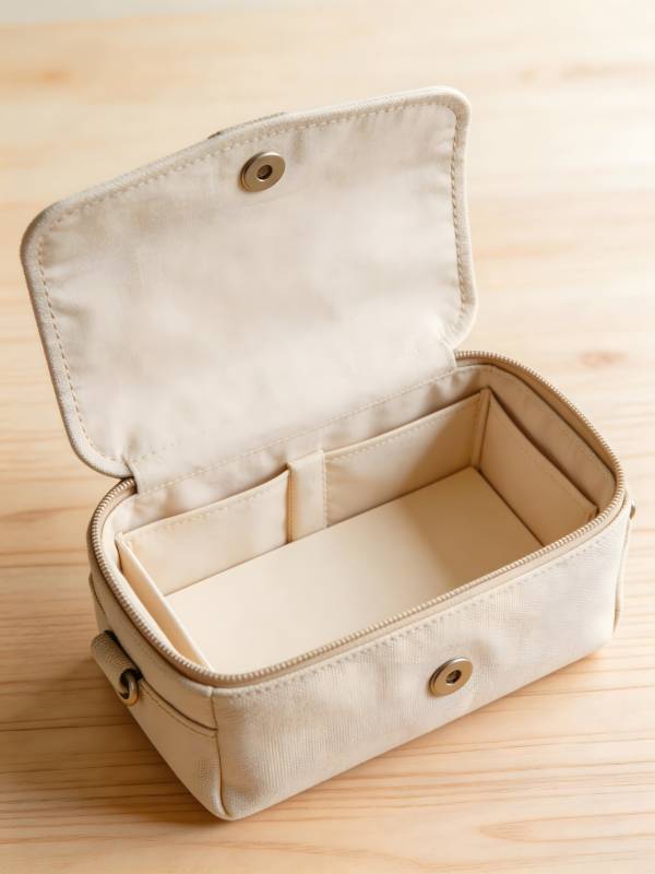 米色收纳盒图片