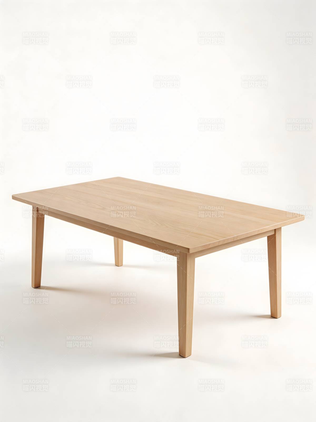 简约木质茶几图片