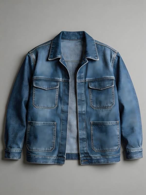 经典牛仔夹克图片