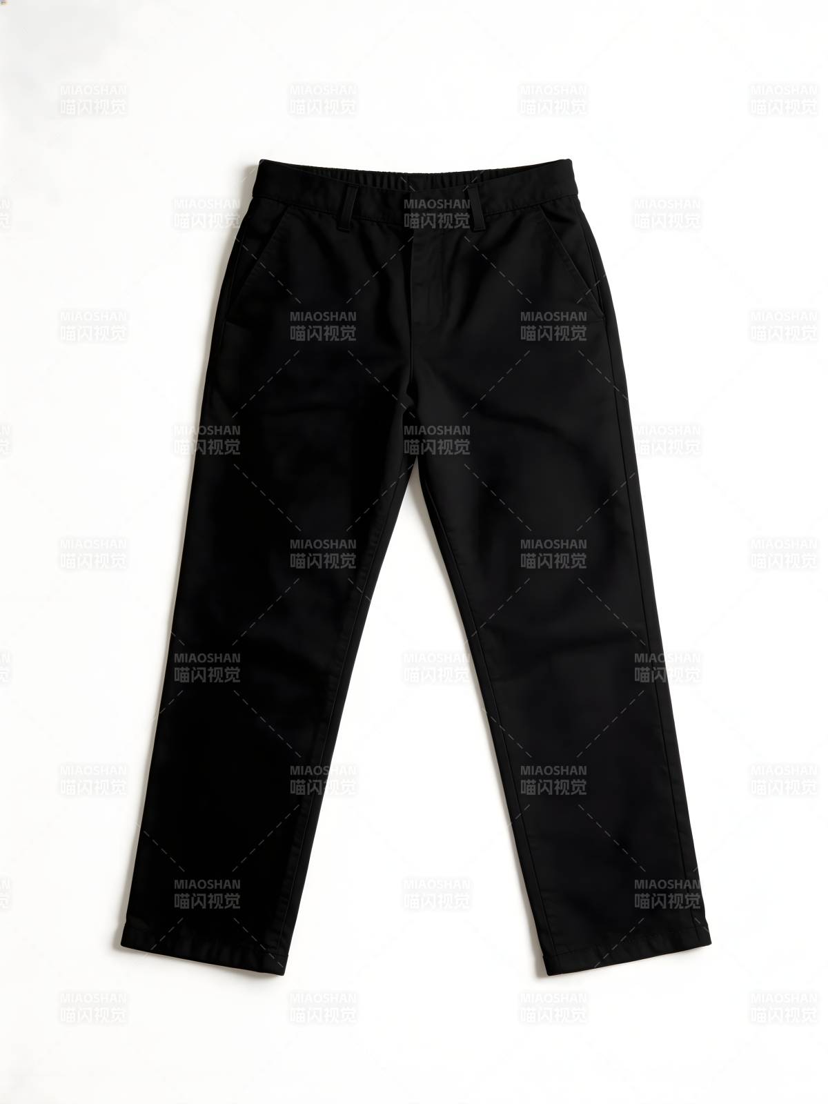 黑色休闲裤图片