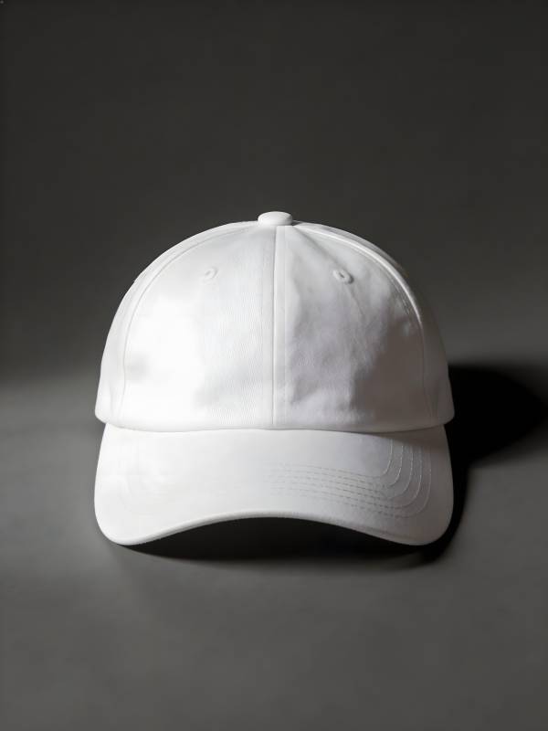 纯白棒球帽图片