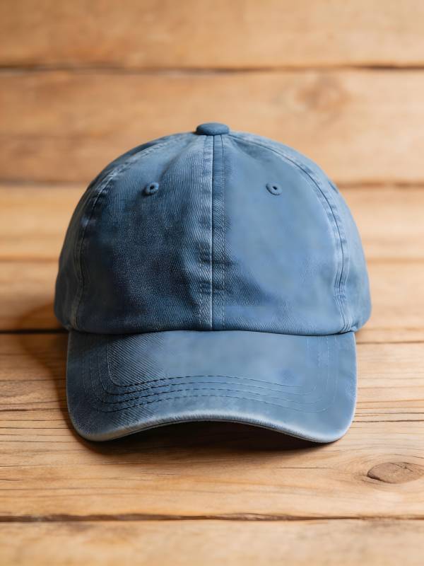 蓝色棒球帽图片