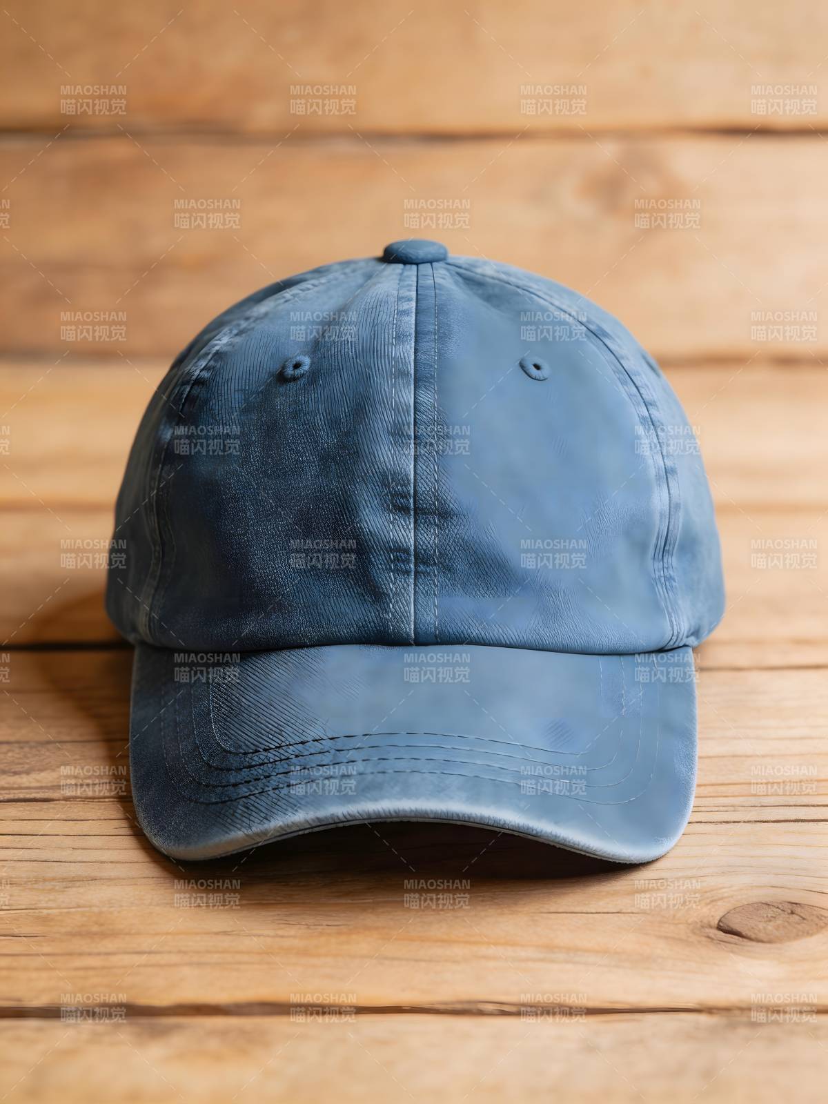 蓝色棒球帽图片