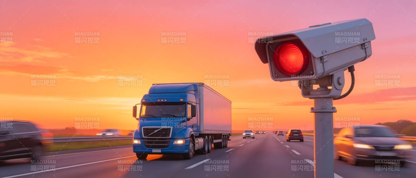 高速监控抓拍超速图片