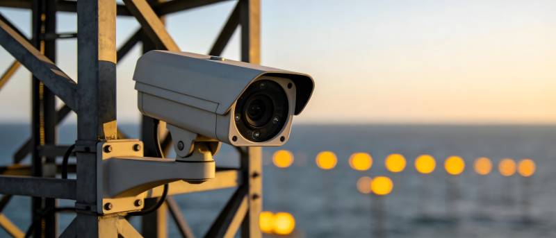 海边监控摄像头图片