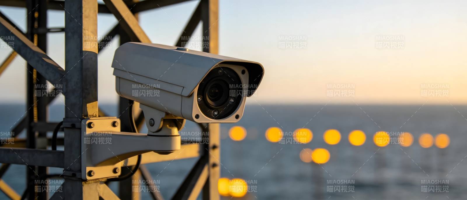 海边监控摄像头图片